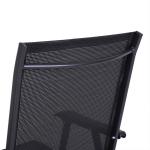 Campingstolar 2-Pack Hopfällbara Stolar med Armstöd Metall för Utomhus och Fritid Svart 58 X 64 X 94 Cm