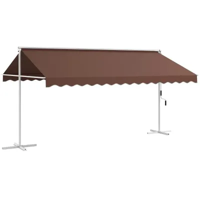 Sidomarkis Kaffe av Polyester och Metall 4,5 x 3,4 m
