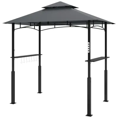 Grillpaviljong Trädgårdspaviljong 243 x 148 x 248 cm