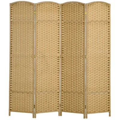 4-Panels Rumsavdelare Vikbar Sovrum och Hemmakontor, Natur
