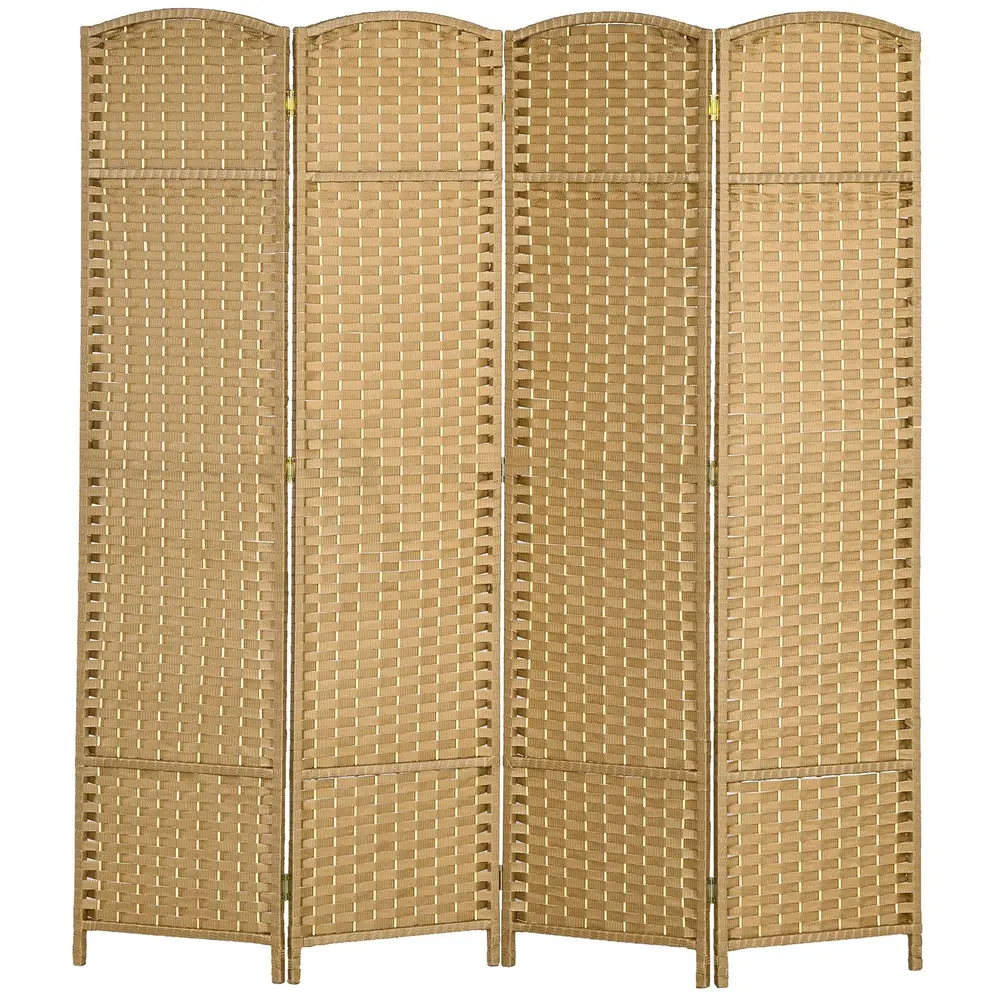 4-panels Rumsavdelare Vikbar Sovrum och Hemmakontor