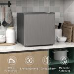 Minifrys 35 L, Fristående Frysbox 161 W Elektrisk, Grå, 47x44,2x48,8 cm