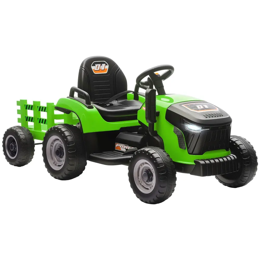 Elektrisk Åktraktor med Fjärrkontroll och Mjukstart