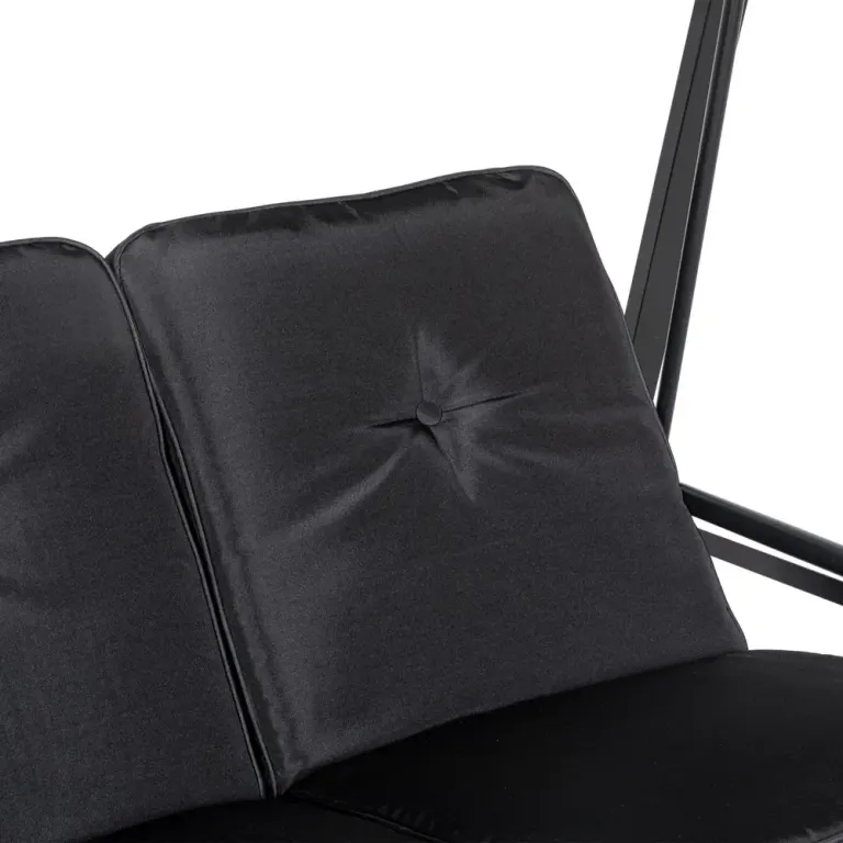 Trädgårdsgunga Hammock Svart 145 x 116 x 172 cm