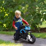 Elektrisk Motorcykel för Barn med Stödhjul och Musik Rolig Körupplevelse för Små Barn Röd 3-6 År