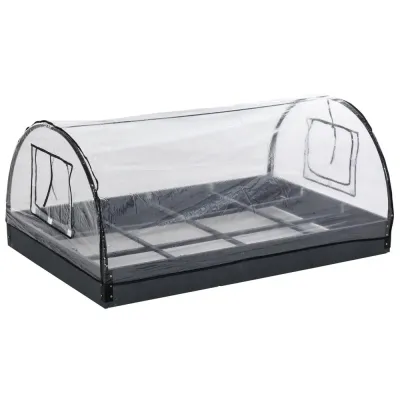 Kallbänk för Odling Drivhus 12 Fack 120 x 79 x 53 cm