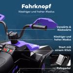 Elektrisk Quad för Barn 24V med 4 Hjul, Strålkastare, USB, MP3, 6,5 km/h, 3-8 År
