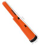 Metalldetektor Bärbar Pekare med LED Indikator Orange av Plast för Jakt och Reliker Vattentät Metalldetektor med Spole