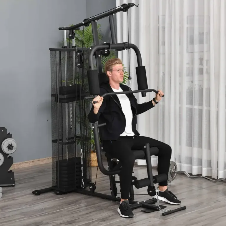 Träningsstation Power Station med Lat Pulldown Butterfly