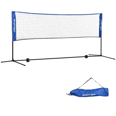 Badmintonnät Svart av Polyester 103-155 cm