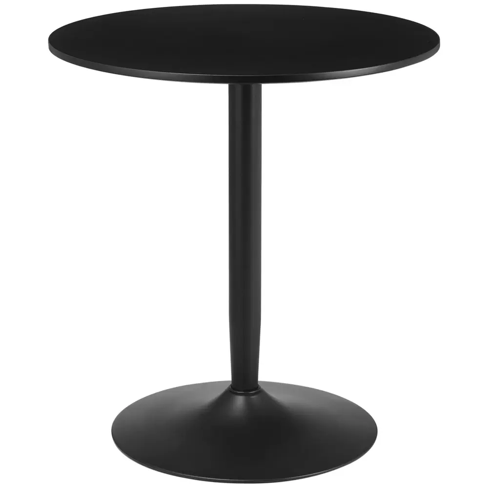 Matbord Köksbord Vit av MDF och Stål för Små Utrymmen för 2