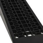 Åtkomstramp 2-Pack Tröskelramp Kantramp Gummiramper för Bilar och Rullstolar Svart 70 X 20 X 8 Cm