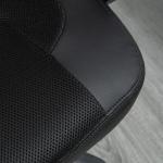 Gamingstol med Massage och Värme Ergonomisk Kontorsstol 6 Vibrationspunkter Konstläder Svart Röd 68 X 69 X 108-117 Cm