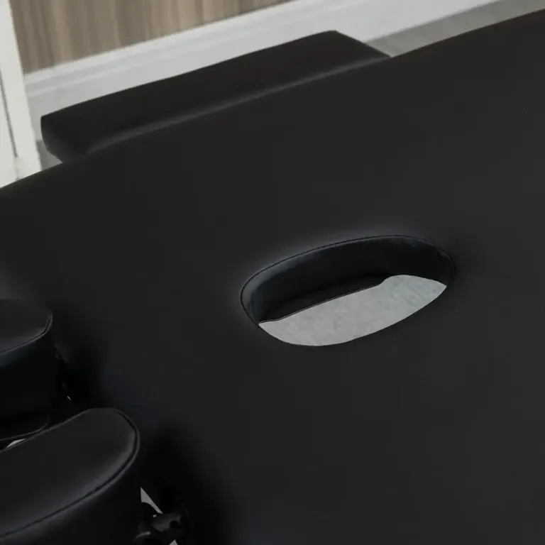 Hopfällbar Massagebänk 2-Zon Professionell Behandlingsbänk
