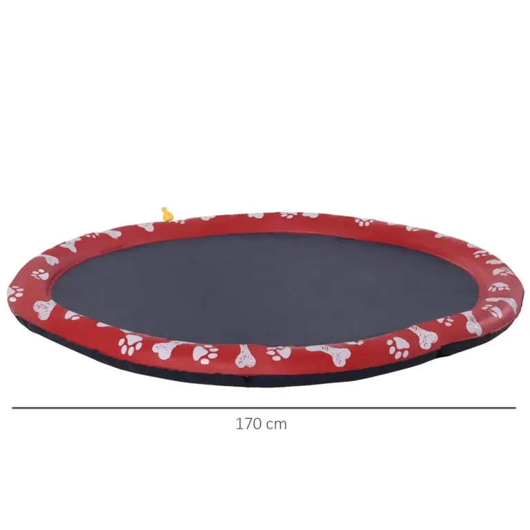 Hundpool Plaskdamm Röd för Hundar Ø 170 cm