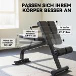 Träningsbänk Platt Svart Stål och Konstläder för Hemmagym Hantelbänk för Styrketräning och Bänkpress Robust Konstruktion och Stabil