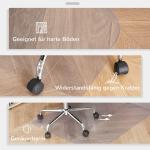 Halkfri Golvskyddsmatta, 1,5 mm Tjock, 90 x 120 cm, Genomskinlig