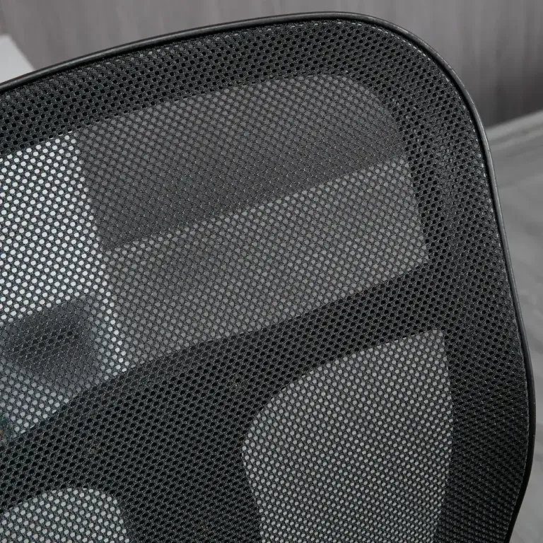 Kontorsstol Datorstol Svart av Mesh och Metall 95-115 cm