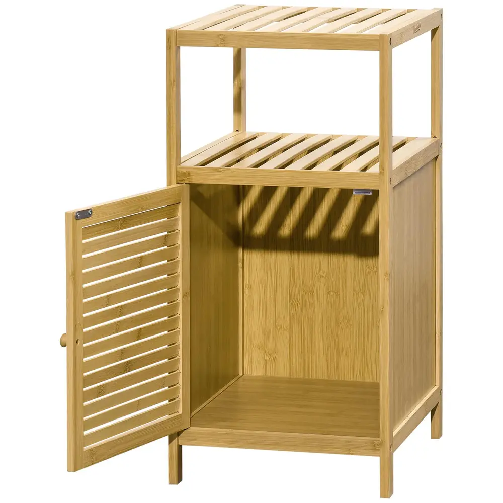 Badrumsskåp 1 Hylla 1 Skåp 33 x 36,5 x 67 cm, Natur