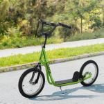 Barnskoter Sparkscooter Stadsskoter Sparkbräda Pneumatiska Däck och Handbroms från 5 År