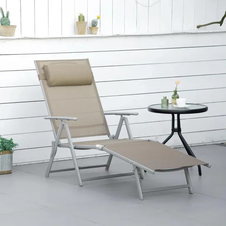 Solsäng i Textilene Solstol 7 137 x 63,5 x 100,5 cm