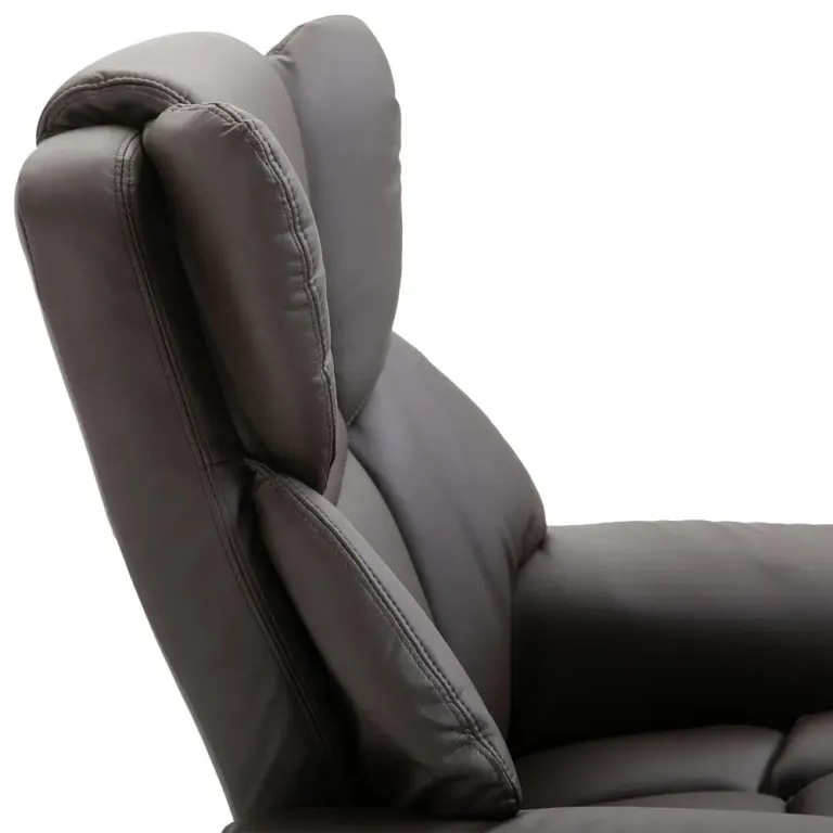 Ergonomisk Kontorsstol med Nackstöd 65 x 64 x 114-122 cm