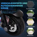 Elektrisk Barnmotorcykel, Ljus och Ljud, 3 km/h, Laddningsbar, Plast och Metall, Svart/Vit