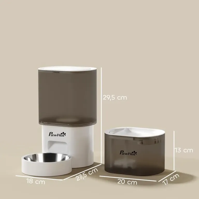 Automatisk Husdjursmatare 2,5 l Vattendispenser