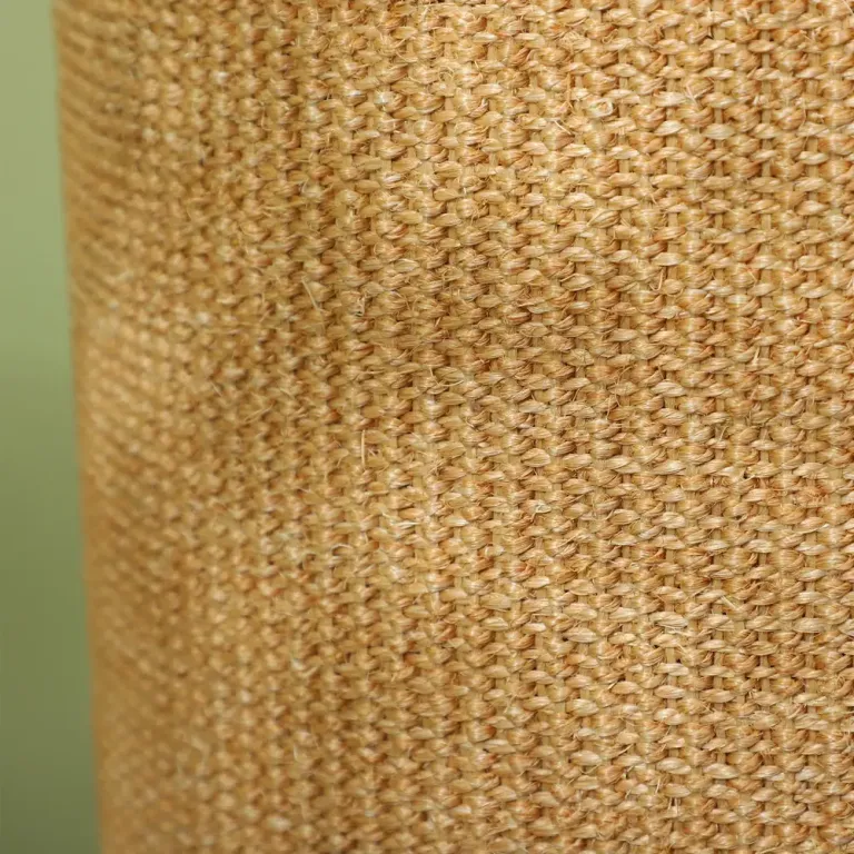 Klösträd Takhög Vit av Sisal och Plysch för 225-255 cm