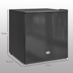 Minifrys 35 L, Fristående Frysbox 45 W Elektrisk, Svart, 47x44,2x48,8 cm 
