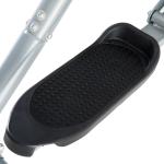 Crosstrainer, Motionscykel med LCD-skärm, Justerbar Bröstdyna, Stål, Silver, 96 x 60 x 152 cm