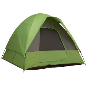 Campingtält Biltält 4-5 Personer 300 X 300 X 230 Cm Glasfiber och Polyester för Utomhusäventyr Grön
