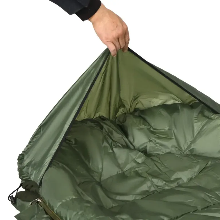 Campingsovsäck Täcke i Polyester 3 Säsonger, Grön