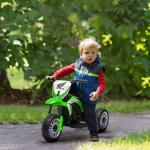 Honda Elektrisk Barnmotorcykel, Ljudeffekter, för 18–36 Månader, Grön, 3 km/h