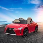 Barnbil Licensierad Lexus LC500 Elbil med 2,4G Fjärrkontroll MP3 USB Ljus och Musik för 3-6 År