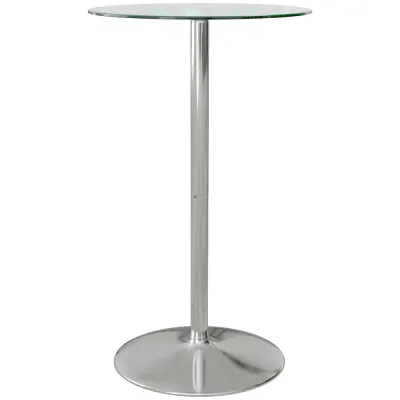 Matbord Runt Köksbord Svart av Stål och MDF 78 x 75 cm