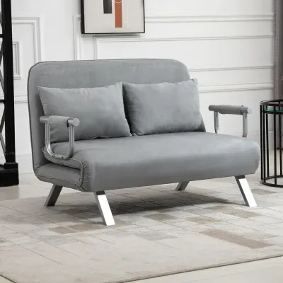 Pall Fotpall Ottoman Mörkgrå av Tyg och Trä Rund 48 x 45 cm