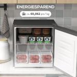 Minifrys 35 L, Fristående Frysbox 161 W Elektrisk, Grå, 47x44,2x48,8 cm