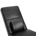 Elektrisk Massagestol i Läder, Lyxig Relaxfåtölj med Värme och Fjärrkontroll, 8 Massagepunkter för Total Avkoppling, Svart, 58 x 163 x 87 cm, 120 kg