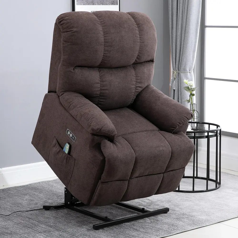 Massagestol med Uppresningshjälp 83 x 95 x 105 Cm