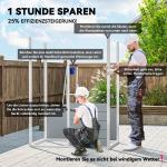 Plastverktygsbod med Takfönster, 1,14 m², Grå, 151 x 92 x 193 cm