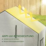 Växthusfilm Ersättningsöverdrag UV-Skydd med Rulldörr Vit av PE Plast för Tomathus och Växthus Ersättningsskydd 140 x 73 x 190 cm