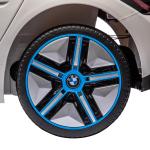 Barnelbil BMW Licensierad Vit av Plast och Metall för Barn 3-5 År med Fjärrkontroll och MP3 Spelare Strålkastare Hastighet 3-5 km/h