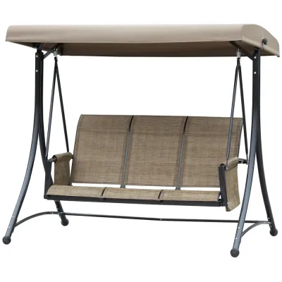 Hammock 3-Sits Brun 196 x 128 x 172 cm