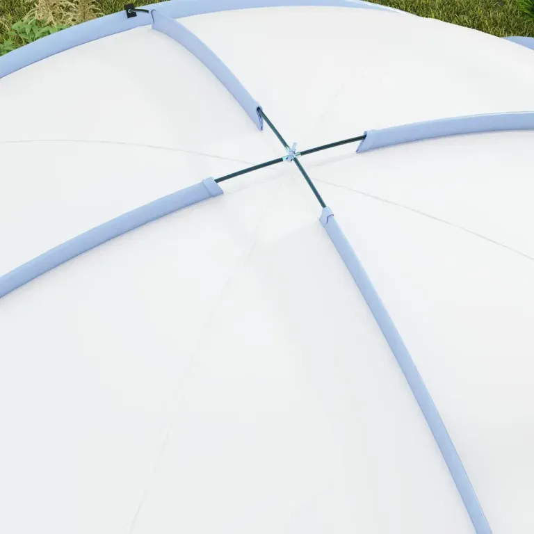 Lusthus Paviljong Event Shelter Blå 3,5 x 3,5 m